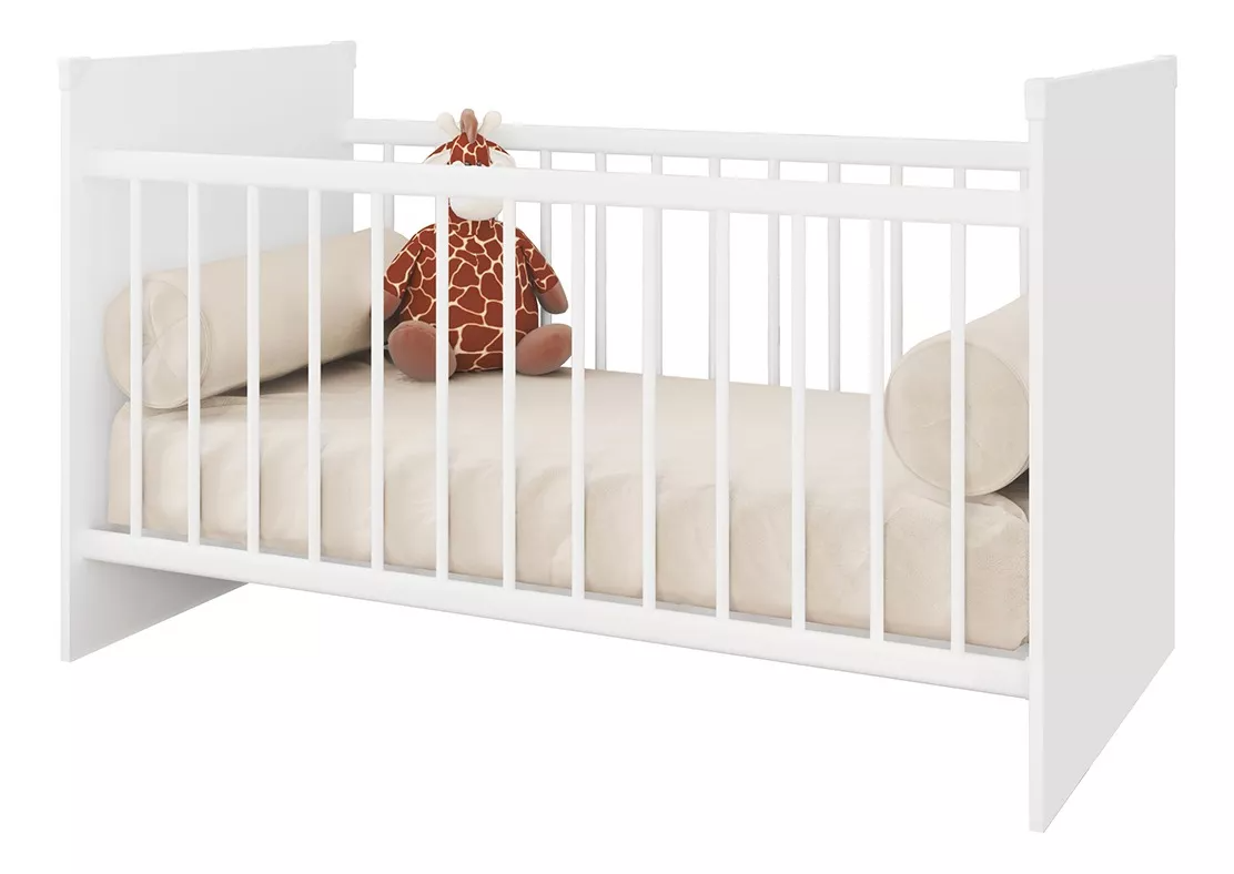 Muebles para bebés - Mueble Cuna Blanca