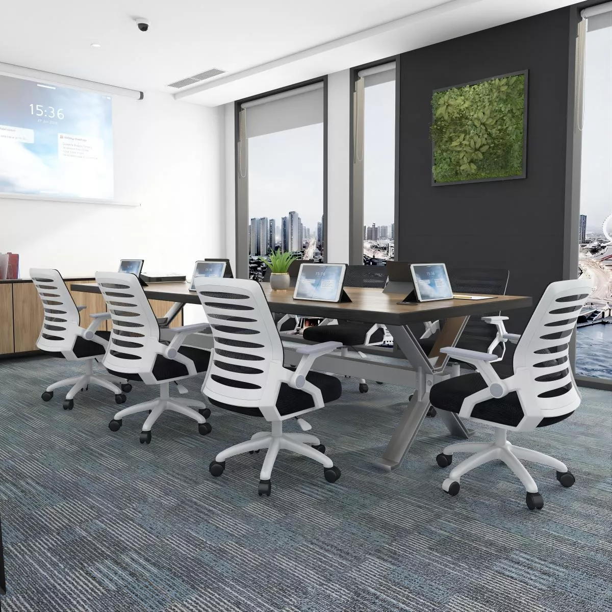 Silla De Escritorio Gris - g1