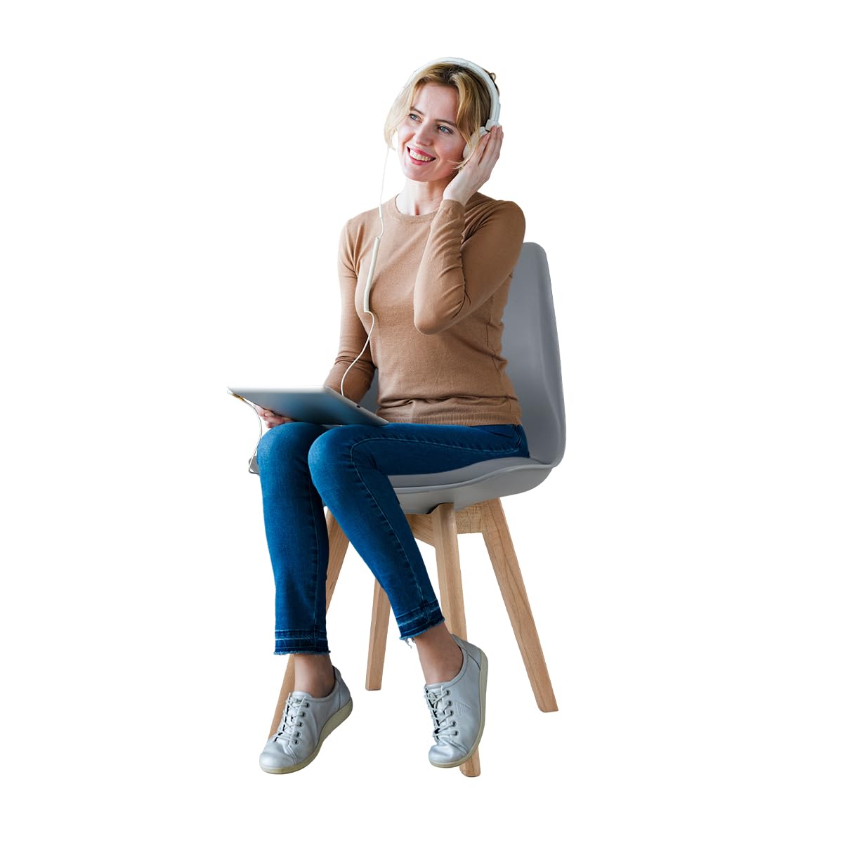 Sillas para comedor económicas - Gris