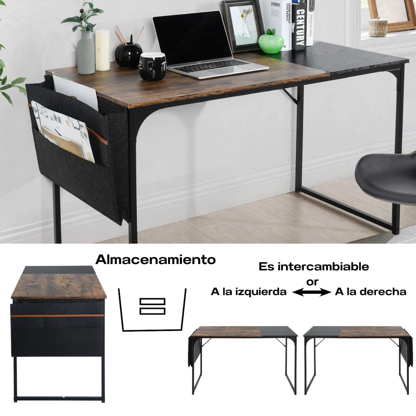 Escritorios De Oficina - Marrón