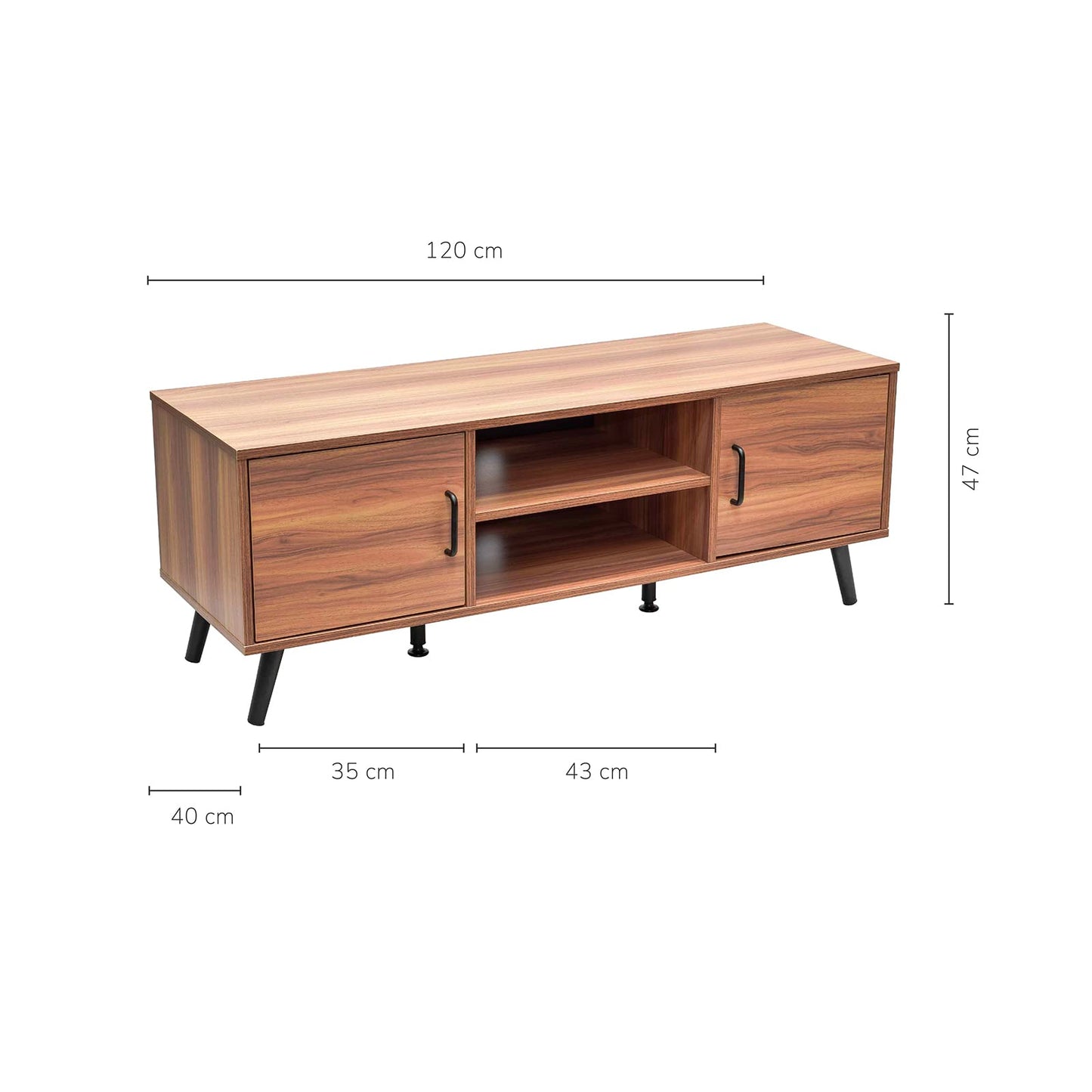 Muebles para tv modernos para sala - Cafe