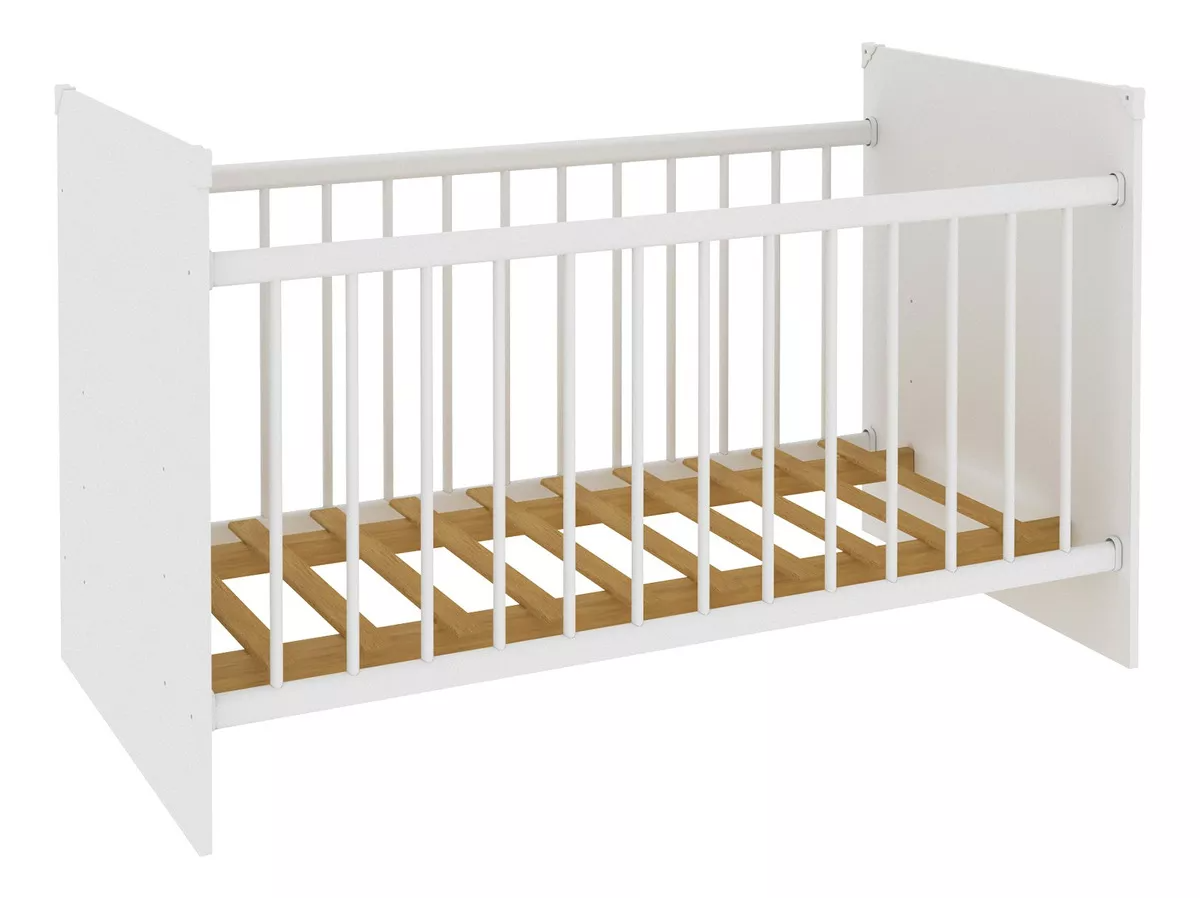 Muebles para bebés - Mueble Cuna Blanca