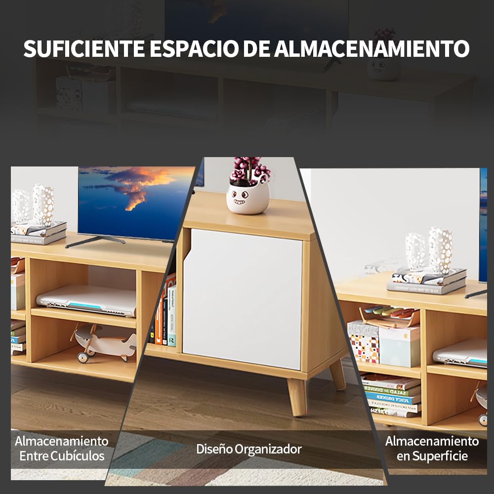 Mueble para TV con y Compartimentos