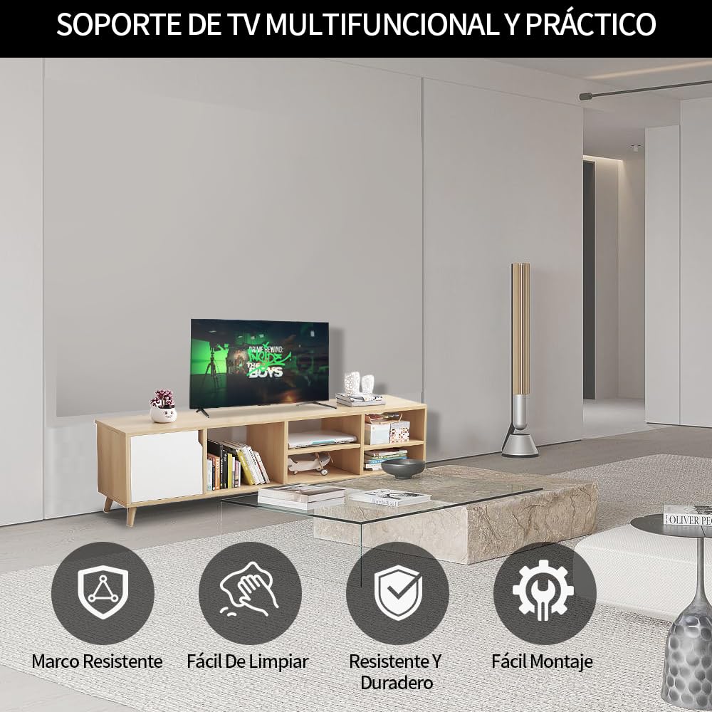 Mueble para TV con y Compartimentos