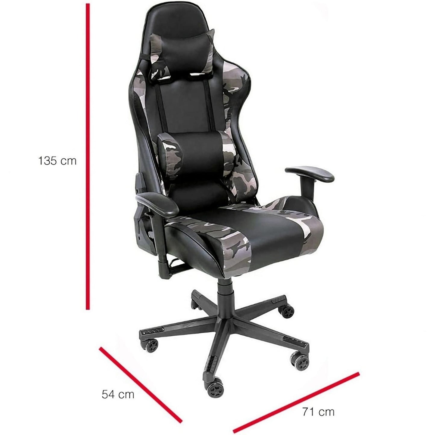 Silla Gamer - Camuflajeada