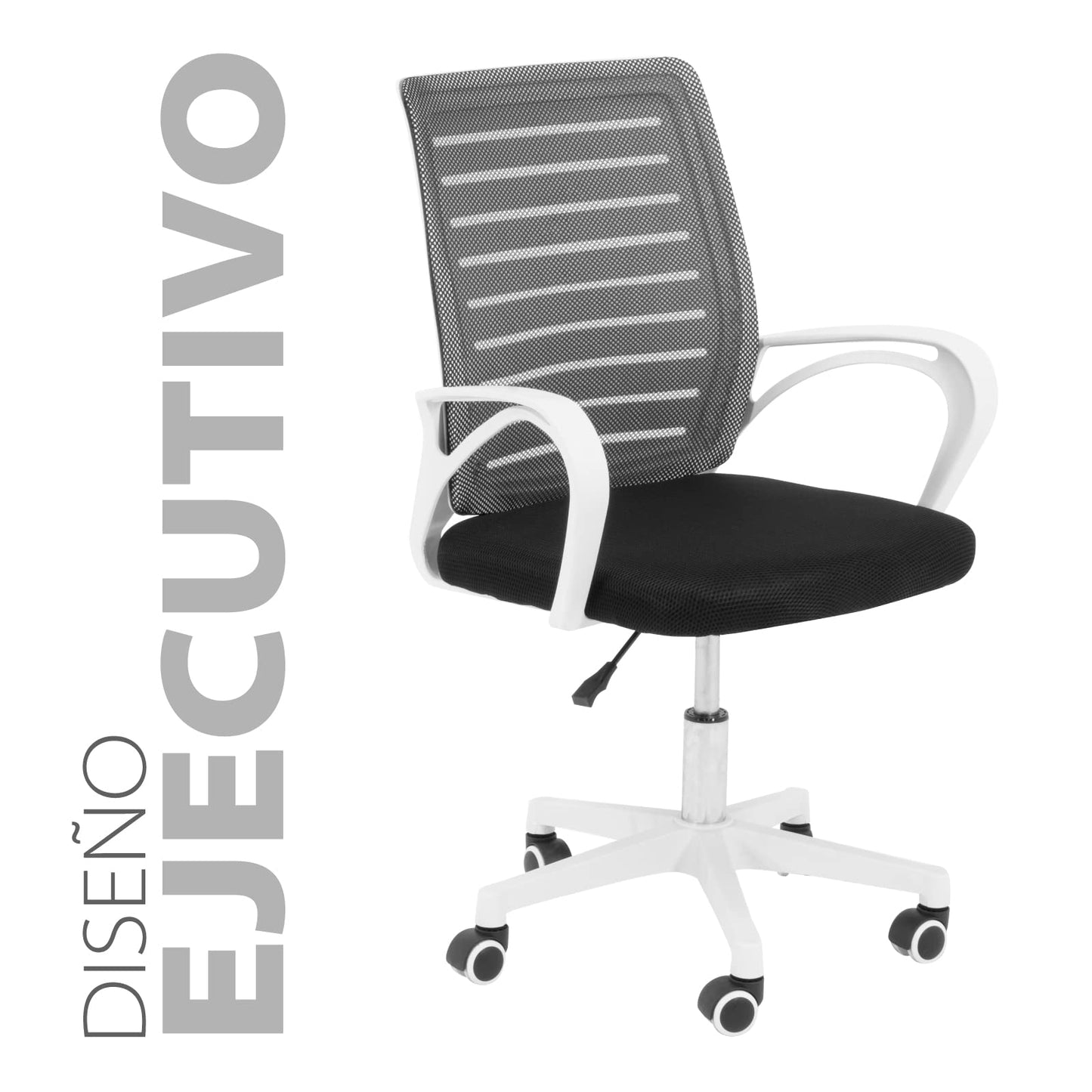 Silla de Oficina Ergonomica con Tela Transpirable