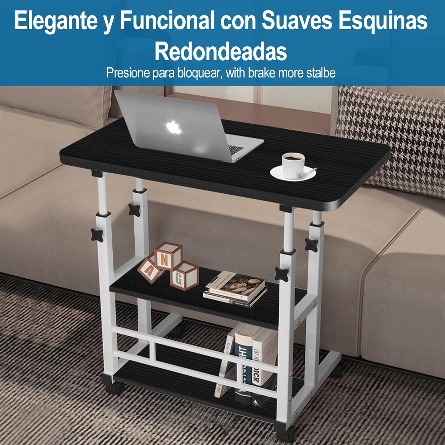 Escritorio para Portátil - Negro