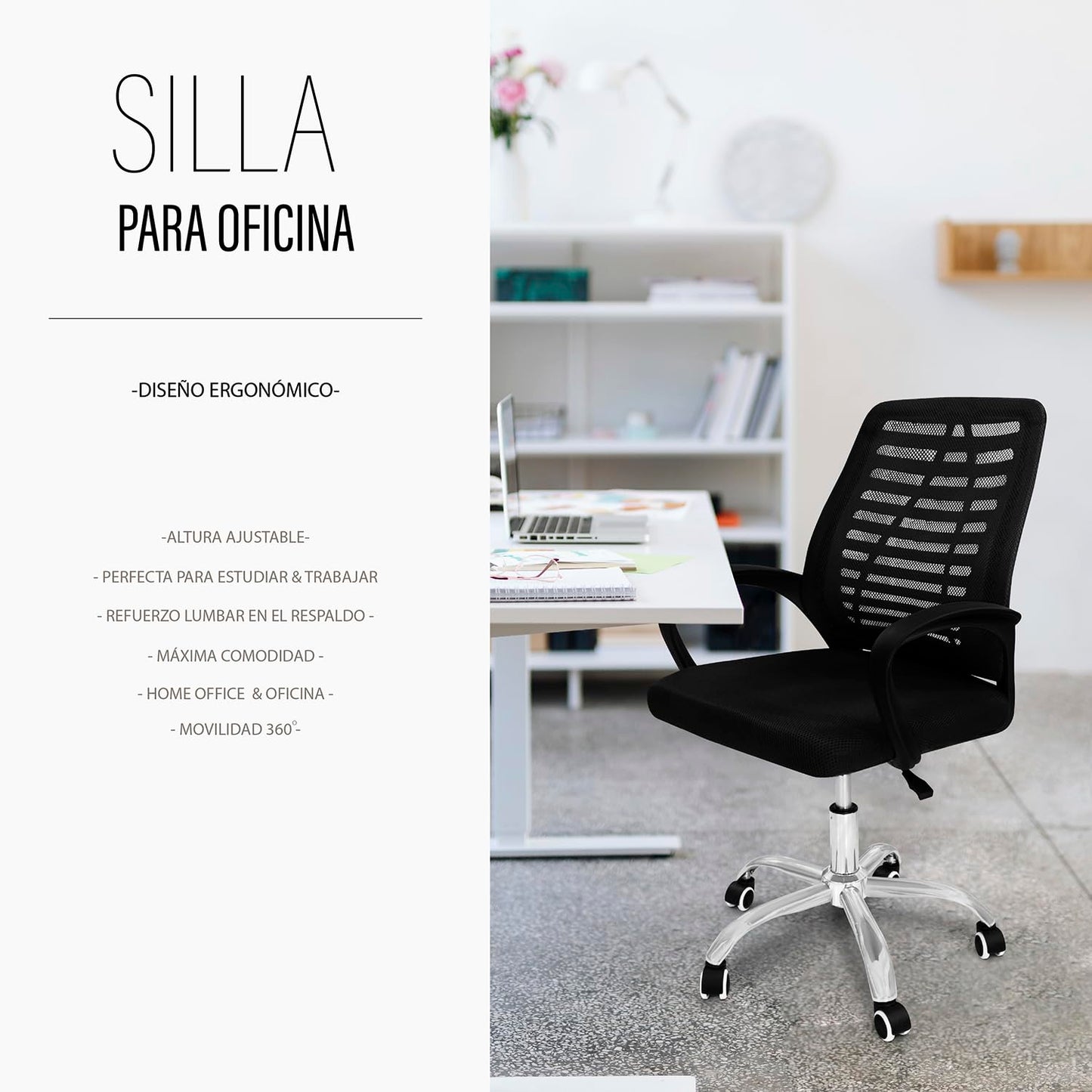 Sillas de escritorio - Malla