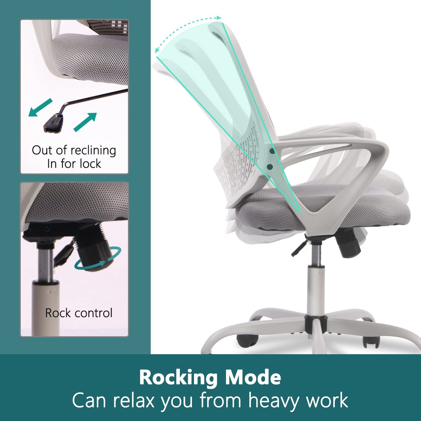 Silla de Oficina - Gris g2