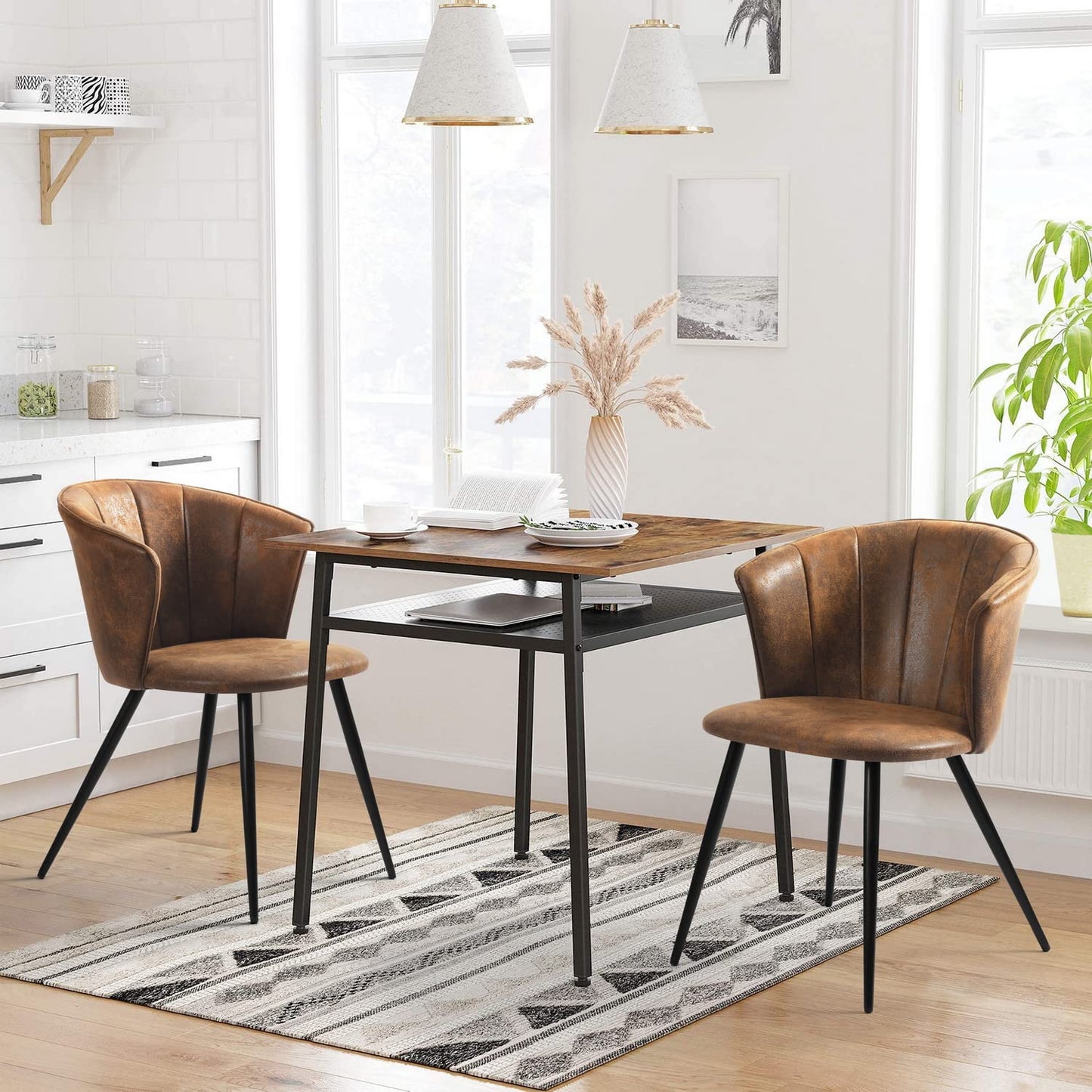 Juego de 2 Sillas de Comedor para la Cocina