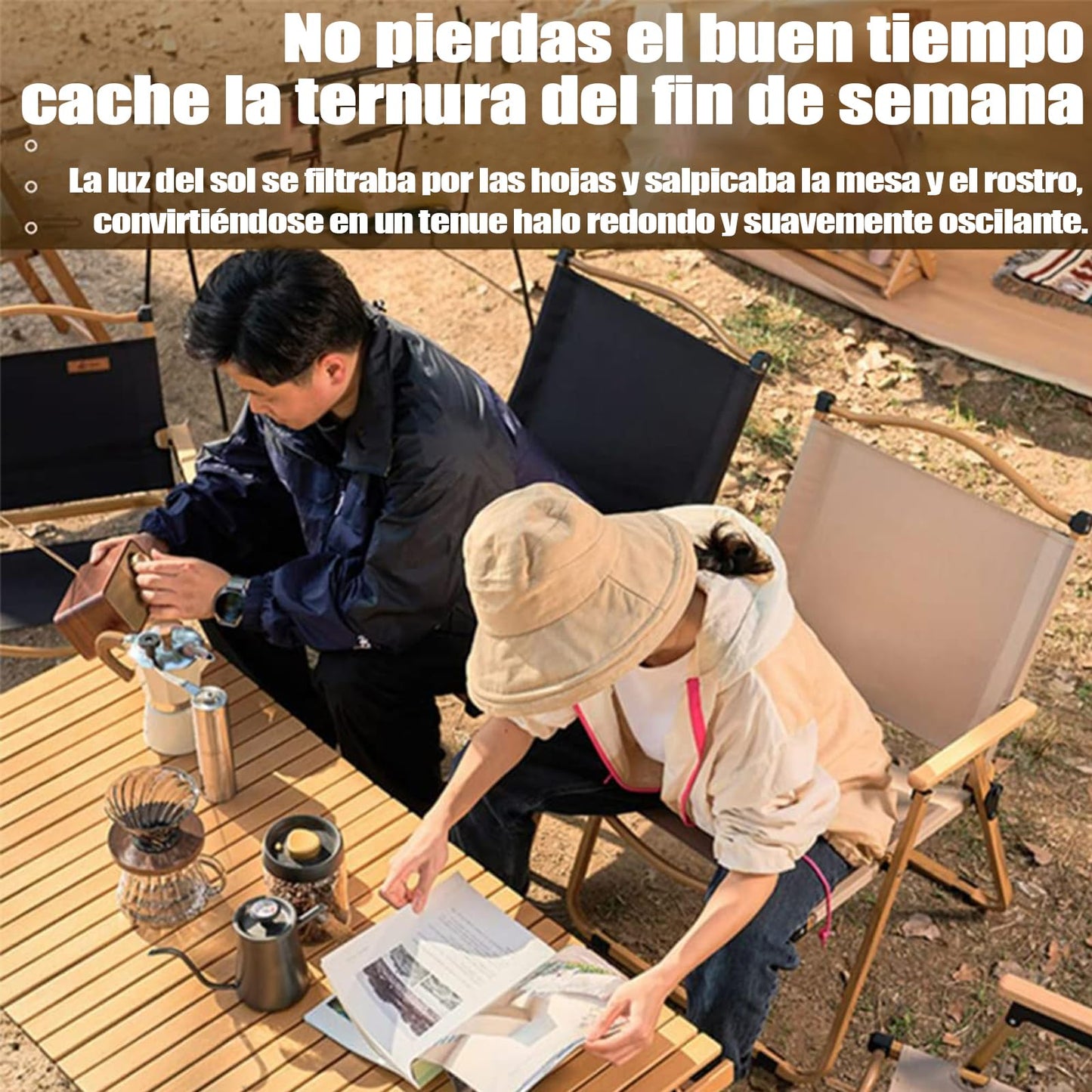 Silla portátil para Exterior Ligera