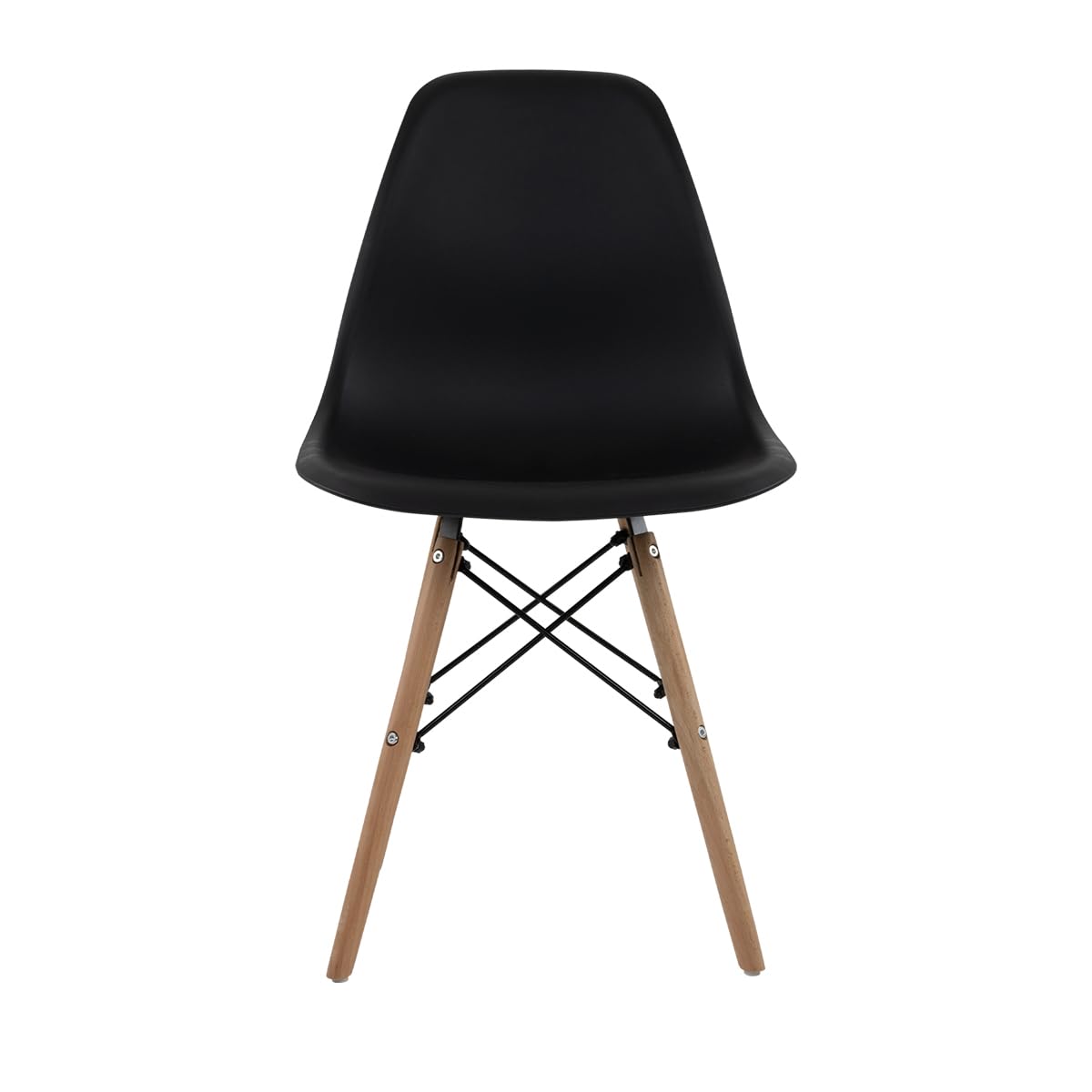 Sillas para comedor - Juego negro de 2 sillas