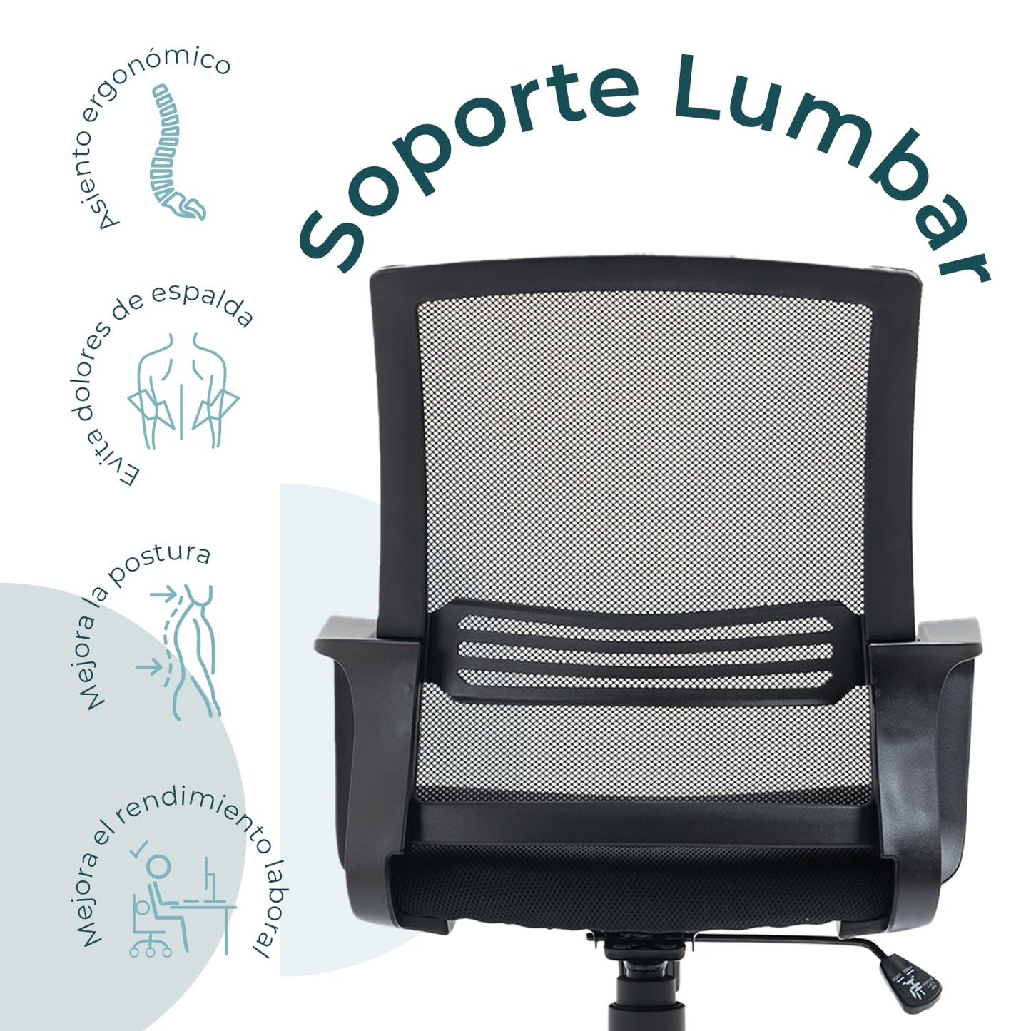 Silla Ejecutiva de Oficina en Mesh