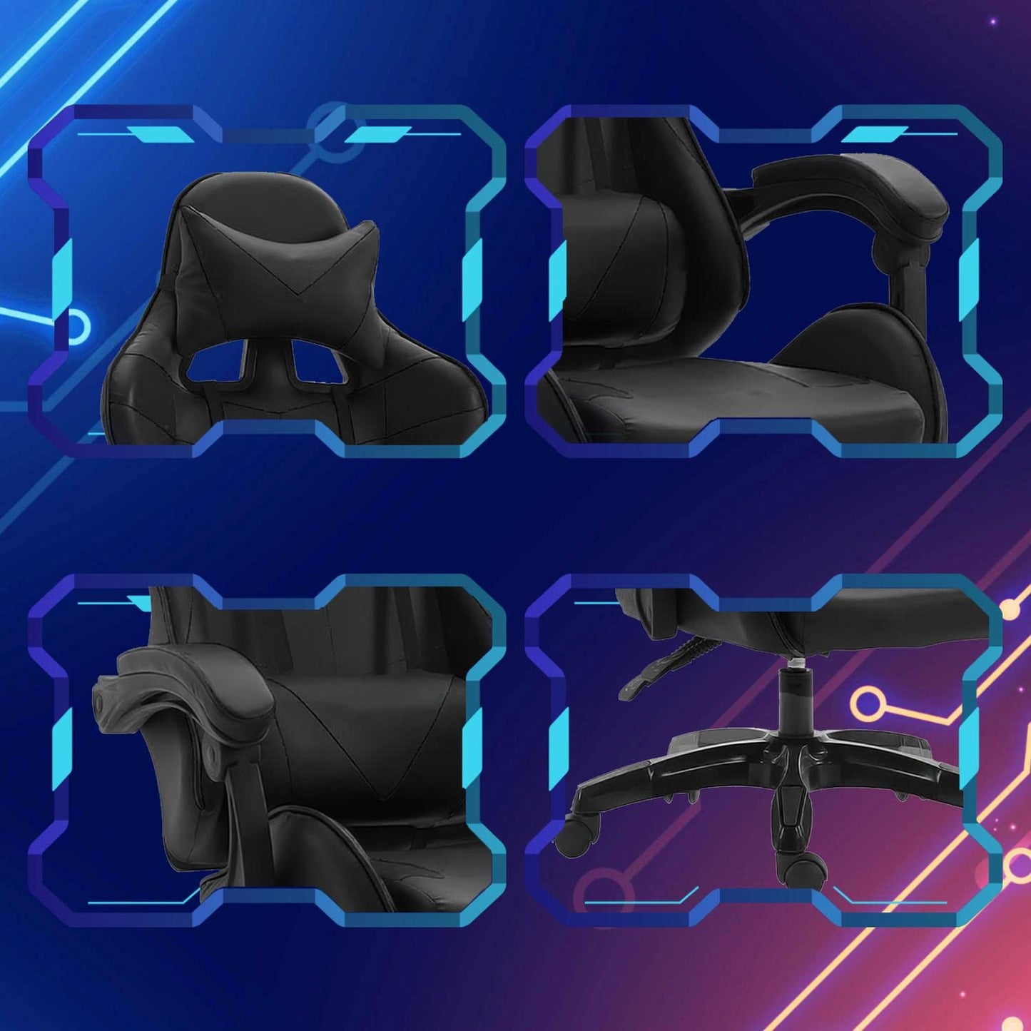Silla Gamer - Silla de Juegos de computadora